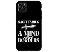 Sagitario una Mente sin fronteras Sagitario Carcasa para iPhone 11 Pro MAX
