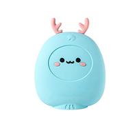 SAGIUSDM Cute Cartoon Hand Warm Hot Water Bag Mini inyección de agua Botella de agua caliente Hot Water No recargable Cartoon Hand Warmer Bag, Azul