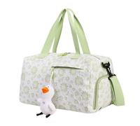 Sagna Duffel Gym - Tote Bag Weekender Para Mujeres | Sports Gym Gym Dry-Wet Separation Storage Bolsas | ANCIDEZ DE NOGME BAJO DE FITNESS CON RASCOUNDOS PARA ESCRIPHER, PODA AGUA, ESCULLOS, Verde, Fare