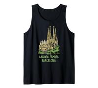 Sagrada Familia Barcelona Camiseta sin Mangas