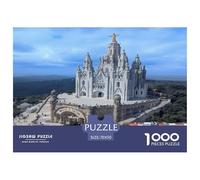 Sagrada Família Puzzle Imposible,desafío para Adultos Entretenimiento Creativo 1000 Piezas Obra De Arte De Juego De para Adultos, Regalos A Partir De 14 Años 70x50cm/1000pcs