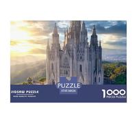 Sagrada Família Puzzles Imposible, Juego Educativo 1000 Piezas para Adultos Y Niños, Regalos A Partir De 12 Años 38x26cm/1000pcs