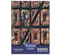 Sagrada Família Puzzles Imposible, Juego Educativo 1000 Piezas para Adultos Y Niños, Regalos A Partir De 12 Años 38x26cm/1000pcs
