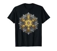 Sagrada Geometría Chakra Mandala Energía Espiritual Yoga Zen Camiseta
