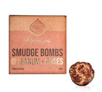 Sagrada Madre, Bombita Premium Olíbano Y Rosas, Bombita de Defumación Activada, Premium, 8 Unidades