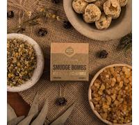 Sagrada Madre, Bombitas Premium Olíbano Y Manzanilla, Bombita de Defumación Activada, Premium, 8 Unidades