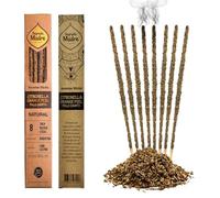 Sagrada Madre, Incienso Artesanal, Incienso De Citronela, Naranja Y Palo Santo, Ideal para Meditación y Mindfulness, 8 Varillas