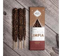 Sagrada Madre, Incienso Artesanal, Incienso ENERGÍA Limpia SANAR, Ideal para Meditación y Mindfulness, 4 Varillas