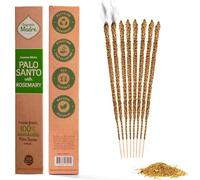 Sagrada Madre, Incienso Artesanal, Incienso Palo Santo con Romero, Ideal para Meditación y Mindfulness, 8 Varillas