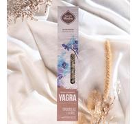 Sagrada Madre, Incienso Artesanal, Incienso YAGRA ORQUÍDEAS Y Laurel, Ideal para Meditación y Mindfulness, 8 Varillas