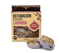 Sagrada Madre, Incienso Natural Ecologico Pastilla Defumación Activada, Lavanda