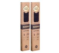 Sagrada Madre - Pack de 2: Incienso Natural de Olíbano (8 Varillas Gruesas de Duración Extra) | Sahumerio Artesano Ecológico y Vegano Hecho a Mano.