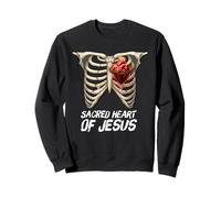 Sagrado Corazón de Jesucristo Católico Sudadera