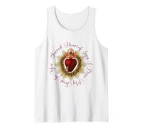 Sagrado Corazón de Jesús, Confío en Ti Cristiano Católico Camiseta sin Mangas