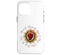 Sagrado Corazón de Jesús, Confío en Ti Cristiano Católico Carcasa para iPhone 16 Pro MAX