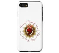 Sagrado Corazón de Jesús, Confío en Ti Cristiano Católico Carcasa para iPhone SE (2020) / 7/8