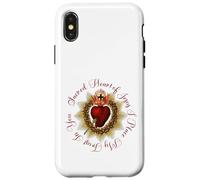 Sagrado Corazón de Jesús, Confío en Ti Cristiano Católico Carcasa para iPhone X/XS