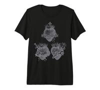 Sagrado Corazón de Jesús e Inmaculado Corazón de María José Camiseta Premium