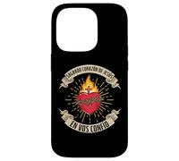 Sagrado Corazón De Jesús, En Vos Confío Carcasa para iPhone 14 Pro