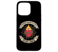 Sagrado Corazón De Jesús, En Vos Confío Carcasa para iPhone 15 Pro Max