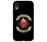 Sagrado Corazón De Jesús, En Vos Confío Carcasa para iPhone XR
