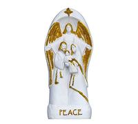 Sagrado Corazón de Jesús Estatua Natividad Sagrada Familia Resina Nuestra Señora Virgen María Decoración de Figuras Católicos Católicos Católicos Candelera Corodillo Decoración de la Oficina, 3 Arte