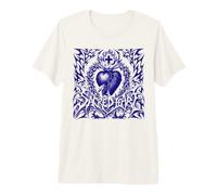 Sagrado Corazón de Jesús Streetwear Gráfico Símbolo Católico Camiseta Premium