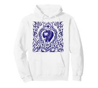 Sagrado Corazón de Jesús Streetwear Gráfico Símbolo Católico Sudadera con Capucha