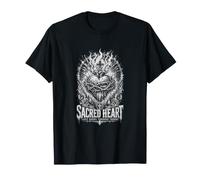 Sagrado Corazón El Amor Arde A Través De Espinas Christian Camiseta
