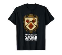 Sagrado Inmaculado y Castísimo Corazón Jesús María José Camiseta