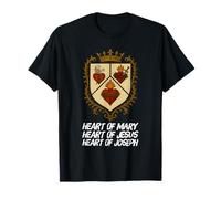 Sagrado Inmaculado y Castísimo Corazón Jesús María José Camiseta