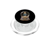 Sagrado Jesús Corazón Nieve Globo Diseño Catedral Arte Fe PopSockets PopGrip para MagSafe