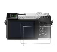 Sagreeny 2 protectores de pantalla compatibles con Panasonic Lumix GX7, película de vidrio templado de dureza 9H, accesorios de cámara digital, antiarañazos y antihuellas