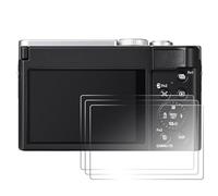 Sagreeny 3 protectores de pantalla compatibles con Panasonic Lumix DC-ZS99 LX100 LX100 II, película de vidrio templado de dureza 9H, accesorios de cámara digital, antiarañazos y antihuellas