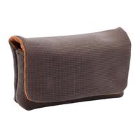Sagreeny Bolsa de almacenamiento para cámaras digitales compactas compatible con Sony ZV1 ZVE10 RX100 Series GR, piel de microfibra suave con cierre magnético, Brown, 4×3×2 inch, Funda protectora para