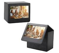 Sagreeny Caja de fotos compatible con Fujifilm Instax Wide 400/300 Polaroid Now+ I-Type OneStep2 para fotos instantáneas, 3,5 x 4,25, Negro , Accesorios de cámara instantánea