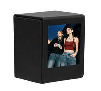 Sagreeny Funda para fotos compatible con cámaras instantáneas Fujifilm Instax Square SQ1 SQ20 SQ40 SQ10 SQ6 SP-3, caja de almacenamiento de fotos, perfecta para viajes y decoración del hogar, Black