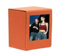 Sagreeny Funda para fotos compatible con cámaras instantáneas Fujifilm Instax Square SQ1 SQ20 SQ40 SQ10 SQ6 SP-3, caja de almacenamiento de fotos, perfecta para viajes y decoración del hogar, Brown