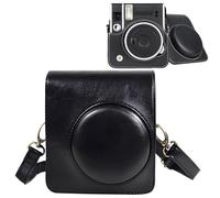 Sagreeny Funda protectora para cámara compatible con cámara instantánea Fujifilm Instax Mini 40, bolsa de piel sintética de ajuste personalizado con correa de hombro ajustable, almacenamiento de