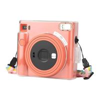 Sagreeny Funda protectora para cámara compatible con cámara instantánea Fujifilm Instax Square SQ1, bolsa de piel sintética de ajuste personalizado con correa de hombro ajustable, almacenamiento