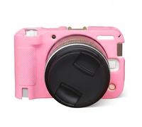 Sagreeny Funda protectora para cámara compatible con Canon EOS R50 V, funda de silicona de ajuste personalizado, almacenamiento compacto y ligero, Pink, Funda protectora para cámara