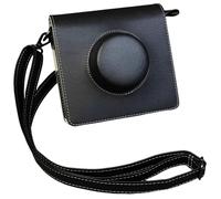 Sagreeny Funda protectora para cámara compatible con Fuji Instax Wide EVO, bolsa de piel sintética de ajuste personalizado con correa de hombro ajustable, almacenamiento compacto, ideal para