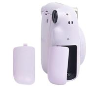 Sagreeny Paquete de 2 cubiertas de puerta de batería compatibles con cámara Instax Mini 12, accesorios de repuesto para tapa de batería de ABS, tapa lateral de repuesto compacta, fácil de instalar