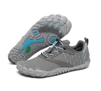 SAGUARO Barefoot Hombre Mujer Zapatillas Minimalistas Calzado Minimalistas Zapatillas de Trail Running Exterior, Free Ⅰ -Zapatos Barefoot Gris,Gr.40