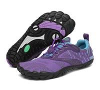 SAGUARO Barefoot Zapatillas de Trail Hombre Escarpines Mujer Zapatos de Agua Minimalistas Zapatillas de Deporte Acuaticos Exterior Interior Morado 36
