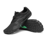 SAGUARO Barefoot Zapatillas de Trail Hombre Mujer Zapatos de Deporte Transpirable Antideslizante Calzado Minimalistas Negro 41 EU