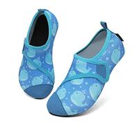 SAGUARO Calcetines Piscina Niño Surf Aqua Escarpines Niña Secado Rápido Antideslizante Zapatillas Deportivas Acuáticas Azulmarino 36/37 EU