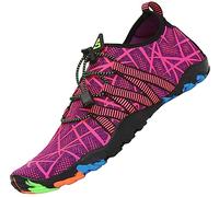 SAGUARO Escarpines Hombre Mujer Zapatillas de Agua Antideslizantes Zapatos de Agua Secado Rápido Zapatillas Playa Calzado para Natacion Surf Acuaticas Piscina Morado Gr.39 EU