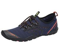 SAGUARO Escarpines Hombre Mujer Zapatos de Agua Ligeros Calzado Playa Transpirables Zapatillas Deportes Acuáticos para Surf Natación Piscina Vela Mares Rocas Río, Azul Denim, 39 EU