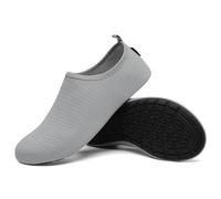 SAGUARO Escarpines Hombre Zapatillas de Agua Mujer Zapatillas Playa Secado Rápido Zapatos Agua Antideslizantes Calzado para Natacion Surf Acuaticas Piscina Gris Francés Gr. 44/45 EU